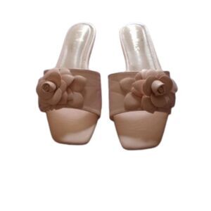 Lulus Women's Size 8.5 Slip On Pink Sandals